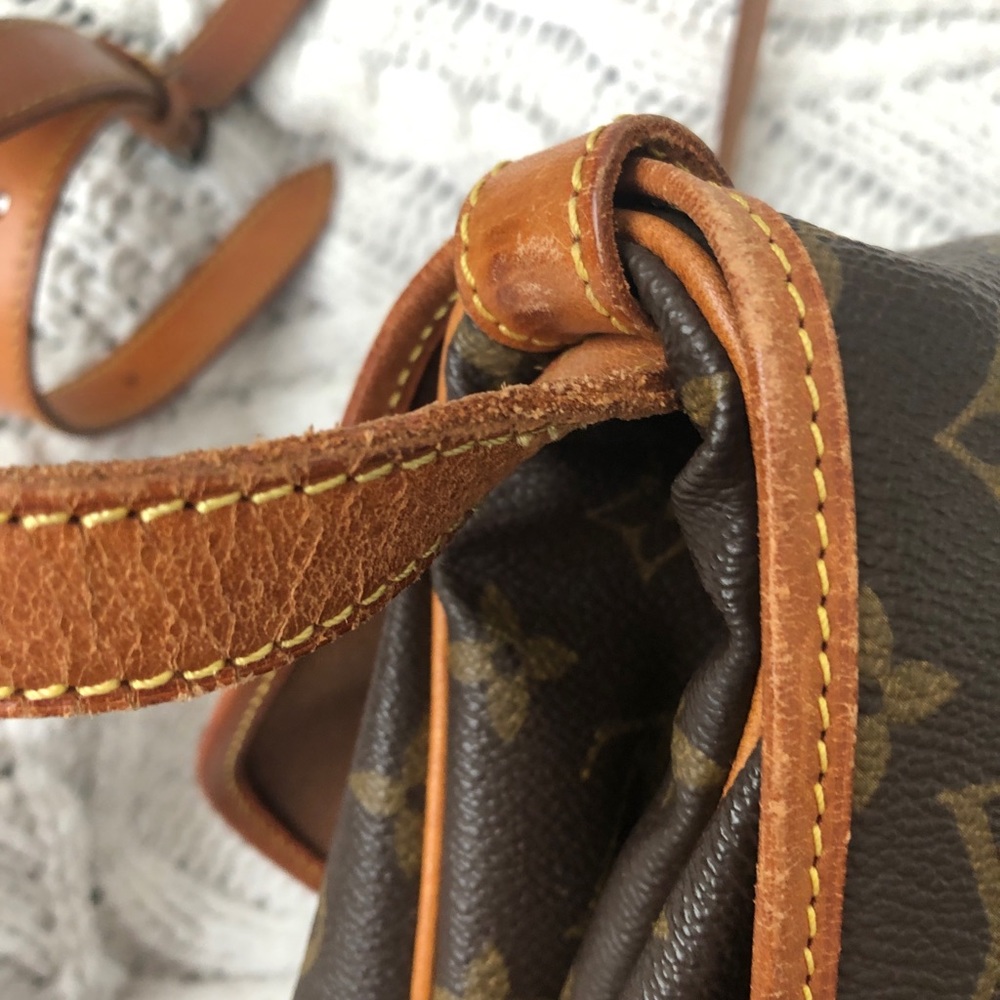 🎁 🎄🎄💯LOUIS VUITTON SAUMUR MM🎄🎄 🎁 - Picture 12 of 13